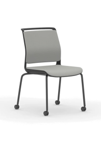 4 Leg Frame Chair with Casters / ADL7C