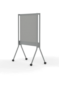 Magnetic Drywipe & Fabric Pinboard Easel / CB7349MDP