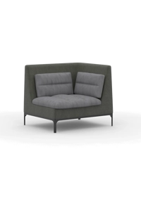 Single Seat Left Hand Corner Unit / HAM101LH