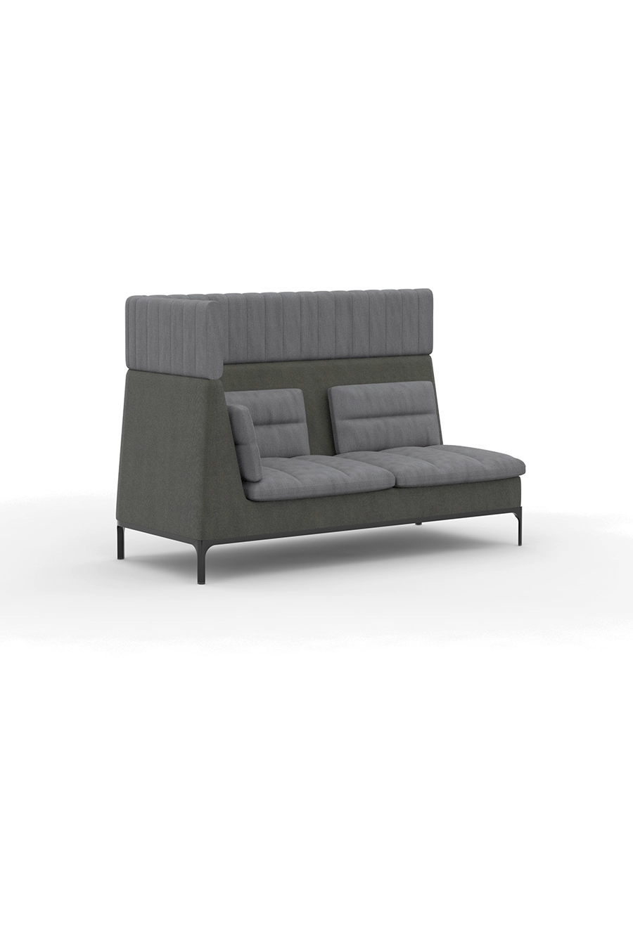 HAM201HRRH / Two Seat Right Hand Corner Unit