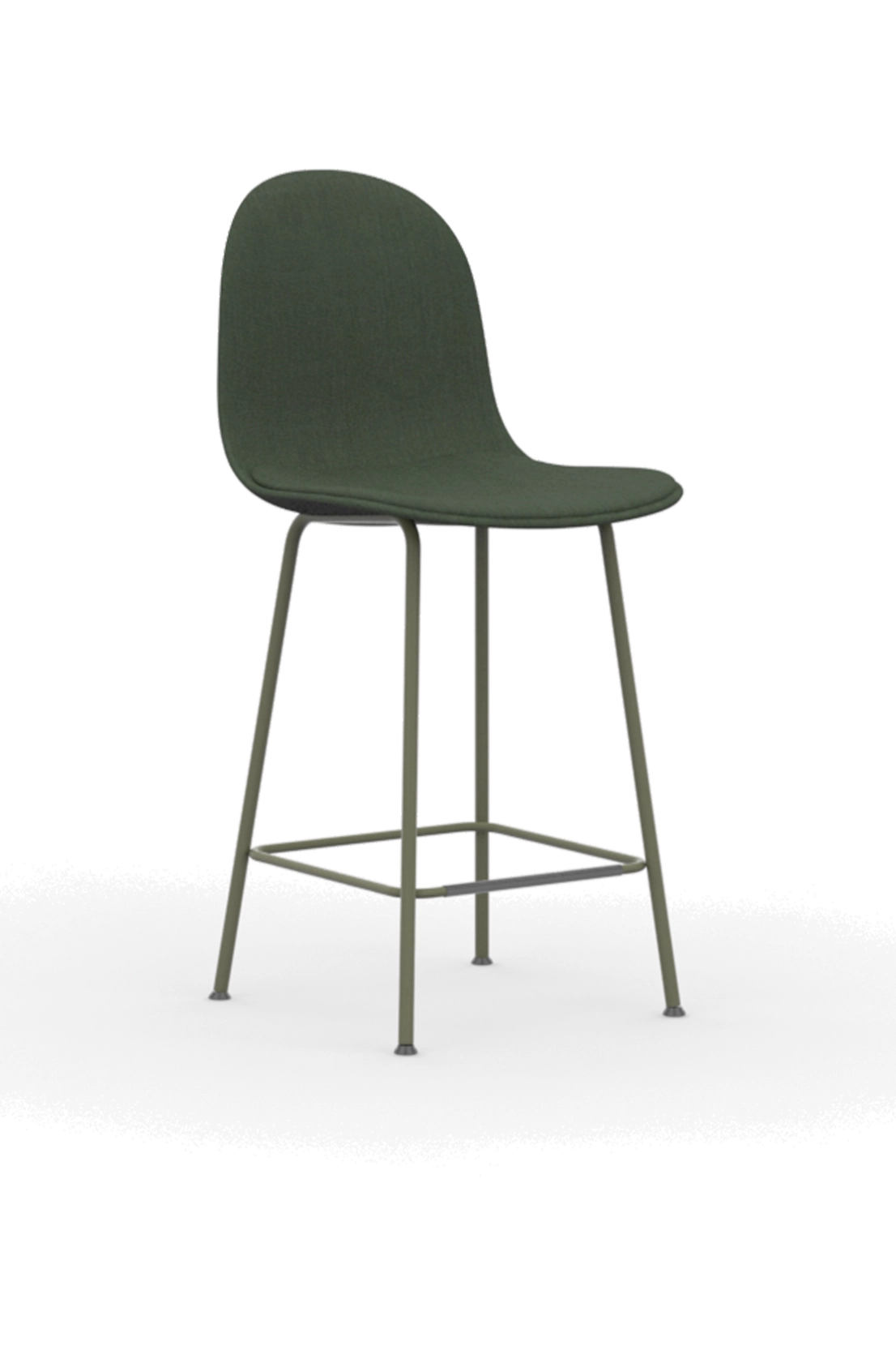 KIN602U3CH / High Back Counter Height Stool